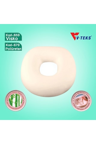 Poliüretan Oturma Simidi Donut Yastığı D Formu Variteks 679