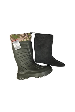 Sonimix Eva Termal Avcı Çizme Haki -30 Derece Soğuğa Dayanıklı (545634856) Haki