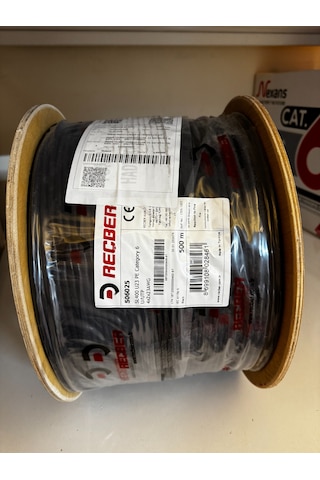 Reçber Cat6 Pe U/utp Sl400 23awg 500 M. Dış Ortam