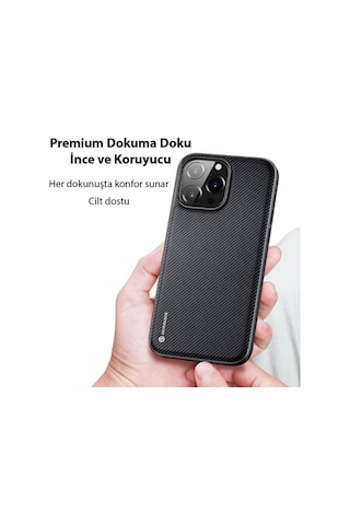 Polham Premium Darbe Emici Apple Uyumlu iPhone 14 Pro 6.1 Kamera Korumalı,Magsafe 5 Katmanlı Kılıf