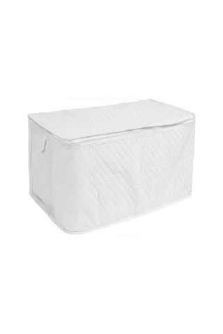 Bebesi 3 Adet Extra Telalı Kaliteli Yorgan Hurcu & 100x50x50 Cm Ölçüde Beyaz Beyaz