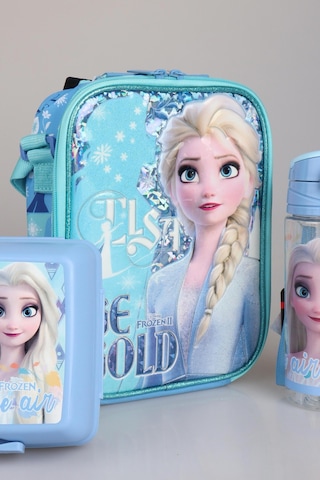 Dekomus Lisanslı Elsa Frozen "beslenme Çantası,beslenme Kabı Ve 500 Ml Trıtan Matara Okul Beslenme Seti Diğer
