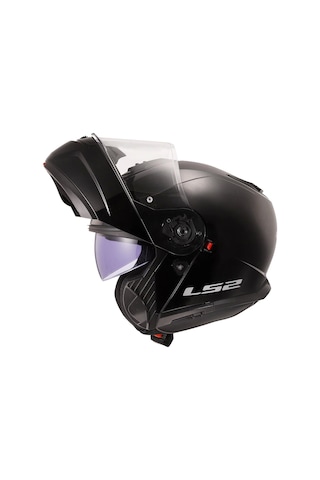Ls2 Sttrobe 2 Çene Açılır Kask Siyah