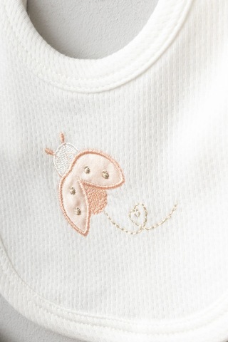 Bebitof 10parça Sevimli Uğur Böceği Desenli Kutulu Yenidoğan Hastane Çıkışı Pembe