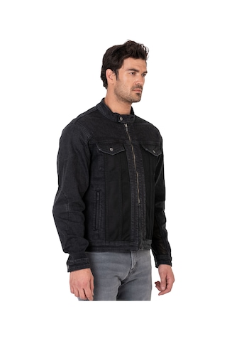 Grey Ice Korumalı File Motosiklet Kot Montu Erkek