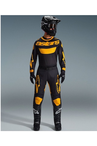 Alpinestars Racer Riway Off-road Motosiklet Jerseyi Sarı Siyah