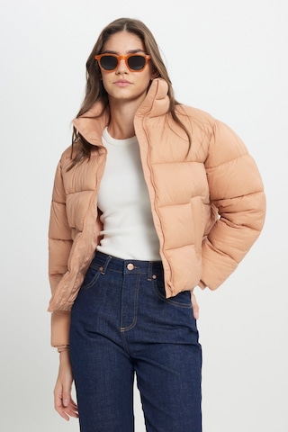 Wrangler Loose Fit Rahat Kesim Pembe Şişme Mont Çok Renkli