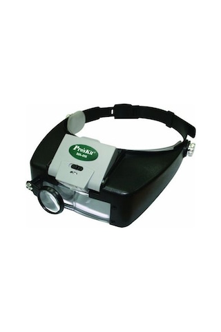 Proskit Ma-016 Kafa Tipi Işıklı Büyütec