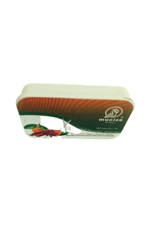 Mucize 2"li Set Portakal-tarçın Aromalı Kürdan Metal Kutu Doypak