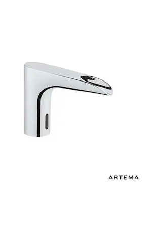 Artema Aquasee A47076 Şelale Akışlı Çift Su Girişli Elektrikli Fotoselli Lavabo Bataryası - 9096689656905