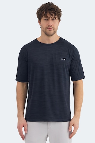 Slazenger Redvale Erkek Siyah Tişört Siyah