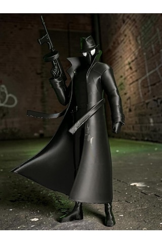 Spider-man Noir Örümcek Adam Karanlık Evren Detaylı Tasarım Koleksiyonluk Figür Heykel 15 Cm