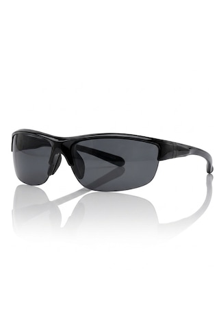 Di Caprio Dc3033black Oval Yarım Çerçeve Polarize Camlı Erkek Güneş Gözlüğü Siyah