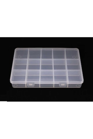 Hayal Sepeti 15 Bölmeli Kapaklı Organizer Kutu 230x150x32 Mm