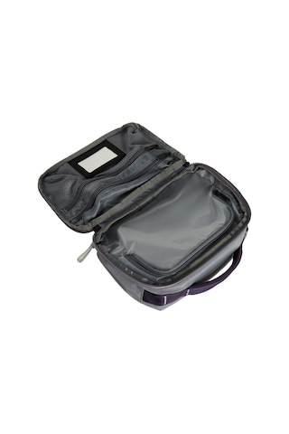 The North Face Base Camp Voyager Toiletry Kit Seyahat Çantası-33085 Açık Gri-koyu Vizon