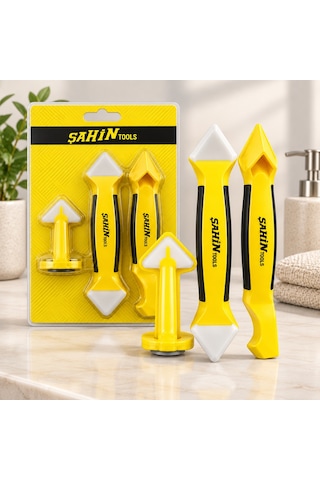 Silikon & Mala & Derz Kazıyıcı Set 3pcs