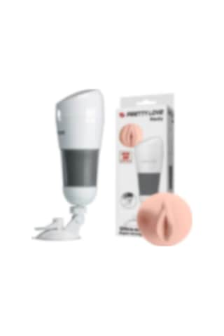 Lilitu Shop Pretty Love Hedy Titreşimli Realistik Suni Vajina Erkek Mastürbatör