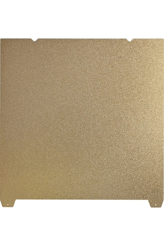 Singree Creality K1 Max İçin 315x310mm Çift Yüzeyli Altın Toz Çelik Baskı Yatağı Altın