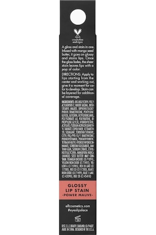 E.l.f. Glossy Lip Stain Uzun Ömürlü Parlak Ruj Rujlar Power Mauves 4