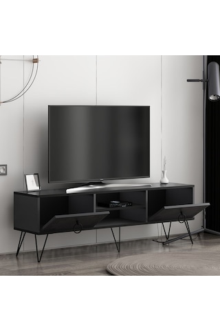Milestone Tv Ünitesi - Antrasit / Siyah Antrasit