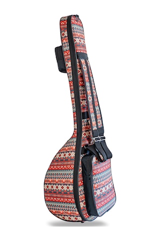 Profesyonel Gigbag Uzun Bağlama Saz Kılıfı Otantik