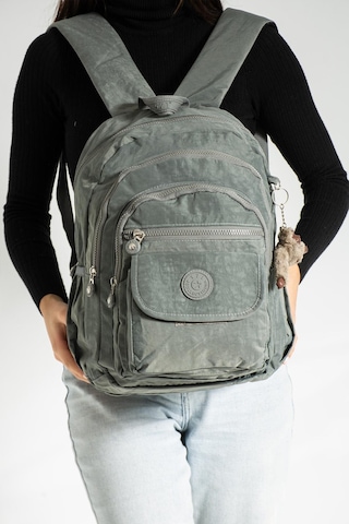 Orta Boy Sırt Çantası Ultra Hafif Çok Cepli Unisex Gri Model: 571-3j - Gri