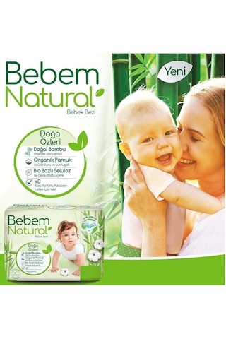 Bebem Bebek Bezi Natural Beden:5 11-18kg Junior 160 Adet