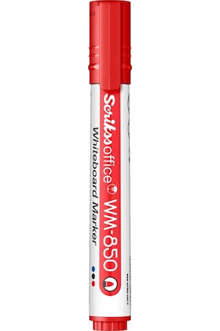 Scrikss Wm-850 Kırmızı Tahta Kalemi Doldurulabilir Kırmızı