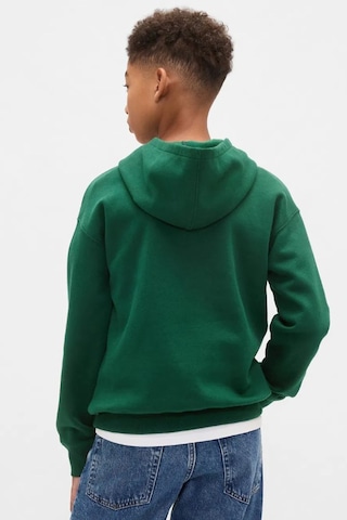 Gap V-frch Logo Çocuk Sweatshirt YESIL