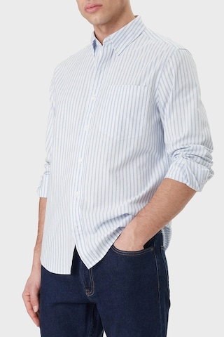 Calvin Klein Erkek Gömlek Lv04rf100g C32 Mavi-beyaz Mavi-beyaz