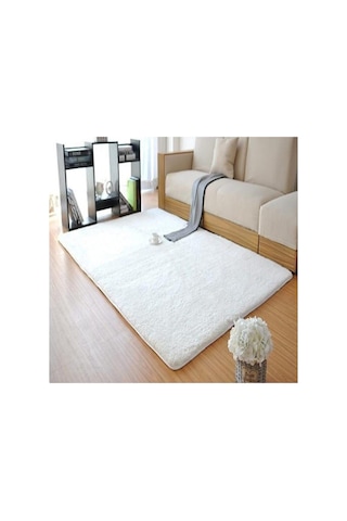 Sarar Dream House Peluş Halı Yumuşak Karbeyaz