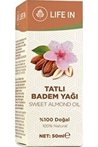 Life İn Tatlı Badem Yağı 50 ML
