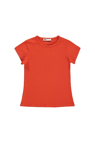 Civil Girls Kız Çocuk Tişört 2-5 Yaş Koyu Turuncu 18330g34124s1-6 Turuncu