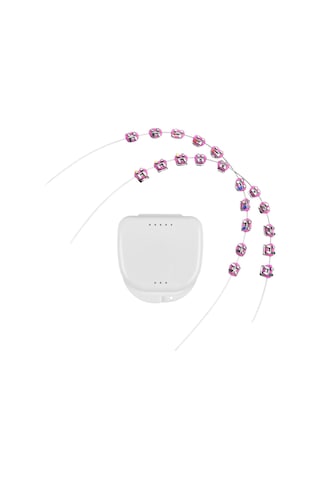 Suntek 2x Geçici Diş Dekorasyonu Destek Aksesuarı Zinciri Bağ