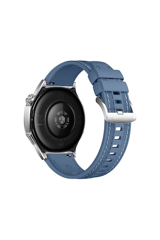 Sneezy Samsung Galaxy Uyumlu Watch 7 44mm 40mm Metal Tokalı Dikiş Detaylı Şık Dokuma Silikon Kordon