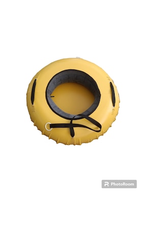 Karkay Şişme Kar Kızağı İpli 90 CM Sarı