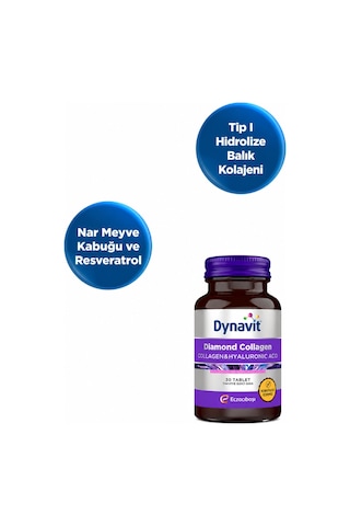 Dynavit Collagen & Hyaluronic Acid 30 Tablet