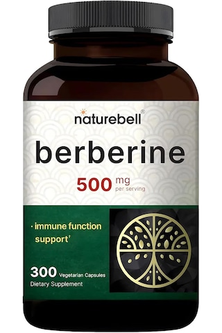 Naturebell Berberine 500mg - 300 Capsules Orijinal Ürün Dmmedicineden
