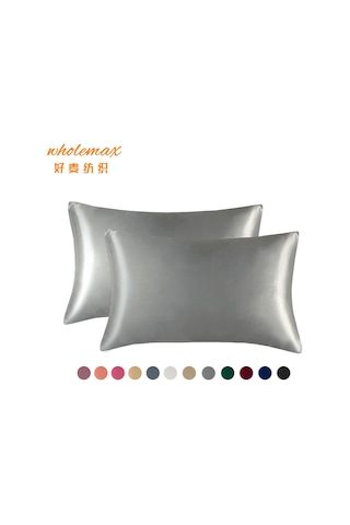 Xiyyadms Turuncu Renkli 51x66 Cm 2'li Simüle Ipek Yastık Kılıfı - Ev Kullanıma Uygun, Dayanıklı Ve Konforlu - Perakende/toplu Satış DiğER