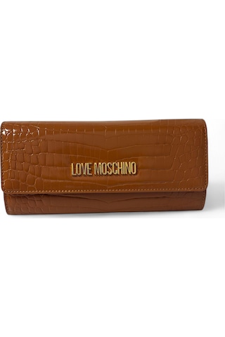 Love Moschino Omuz Çantası Croco Jc4294pp0lkj0208 Taba