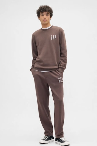 Gap V-lw Db Fleece Erkek Sweatshirt Kahverengi
