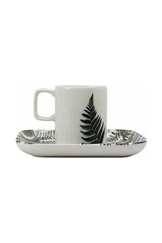 Porland Botanical Tabaklı Kahve Fincanı 85cc