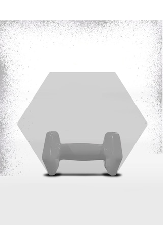 Proforce Vdb Dışı Vinil Kaplı İçi Çelik Döküm Ağırlık Dambılı Gri 1.5 KG