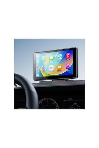 Multimedya Araç Sistemi - Bt5.0 Dahili Mikrofonlu 7 İnç 60hz Hd Ekranlı Taşınabilir Navigasyon, Carplay, Android Au Diğer