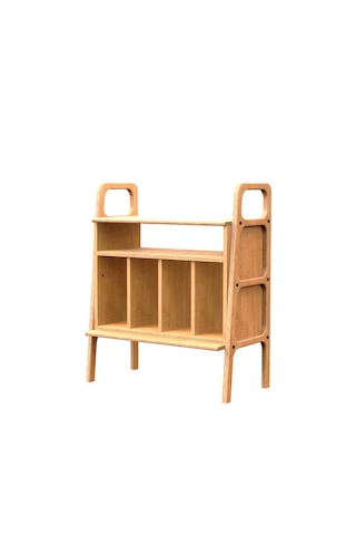 Woodesk Resonate, Ahşap Kitaplık Ve Pikap Standı, Cpt4647-75