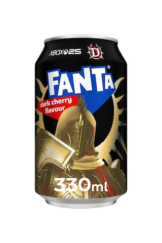 Fanta Dark Chery Can 330 Ml 3'lü Fanta Dark Chery Can 330 Ml 3'lü