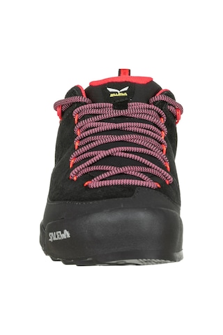 Salewa Wildfire Leather Kadın Deri Ayakkabı Siyah - Mercan