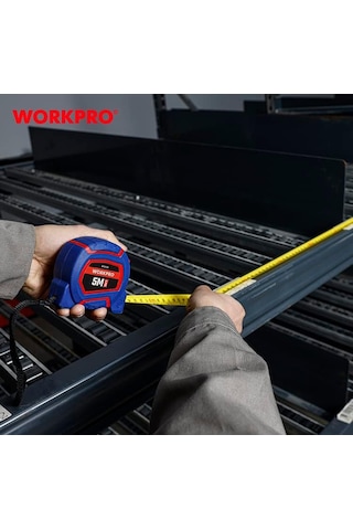 Wp261009 5mx19mm/16ft. Naylon Kaplama Sarı Çelik Şerit Metre