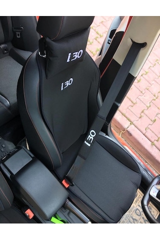 Hyundai İ30 Nakışlı Ön İkili Oto Koltuk Minderi 2 Adet Boyun Yast 87835756