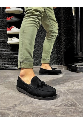 Knack Loafer Erkek Ayakkabı 007 Siyah (539903293) Çok Renkli
